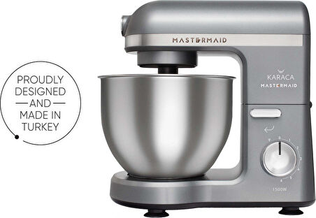 Karaca Mastermaid Chef Stand Mikser Galaxy Grey 1500W 5 Lt