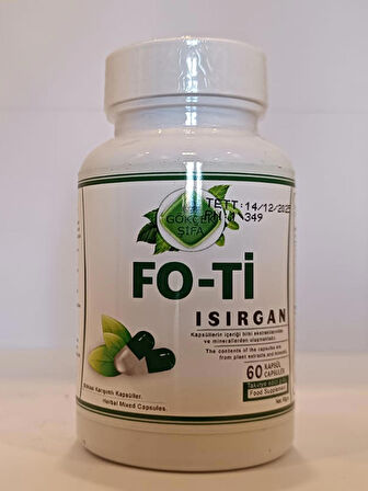 Fo-ti Kapsül (ISIRGAN KAPSÜL