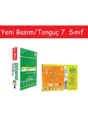 Tonguç 7. Sınıf Dinamo Tüm Dersler Soru Bankası Set & 7. Sınıf Sözel Eko Taktikli Soru Bankası