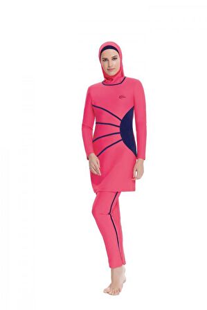 ADASEA 0385 MERCANİ TAM BOY LYCRALI TESETTÜR MAYO