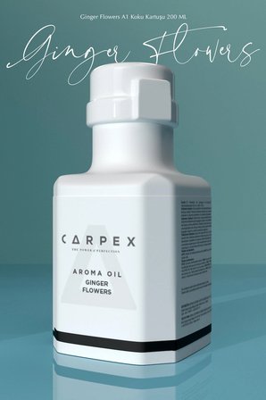 Carpex Aroma Oil 200 ml Premium Koku Kartuş Ginger Flowers K.T.