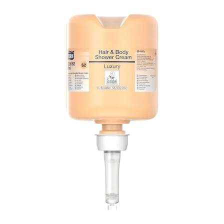 Tork 420662 Lüx Mini Vücut Sıvı Sabunu/Şampuanı 475 ml x 8 Paket
