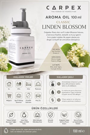 Carpex Aroma Oil 100 Mml Classic Lınden Blossom