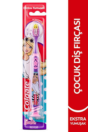 Colgate Barbie 5+ Yaş Çocuk Diş Fırçası Extra Soft