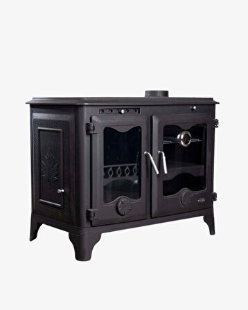 Reyo Stove Bozkır Pik Döküm Fırınlı Şömine Soba