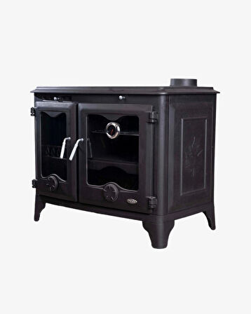 Reyo Stove Bozkır Pik Döküm Fırınlı Şömine Soba