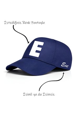 E Harfi Unisex Şapka