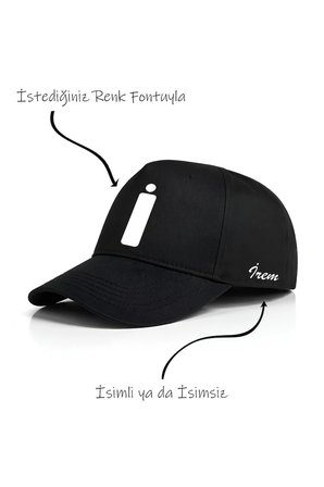 İ Harfi Unisex Şapka