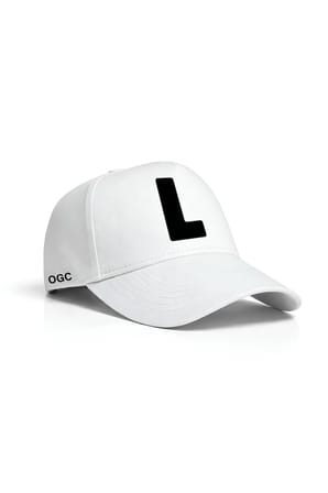 L Harfi Unisex Şapka