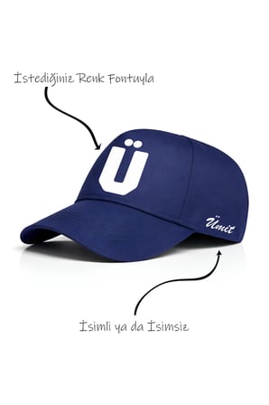 Ü Harfi Unisex Şapka