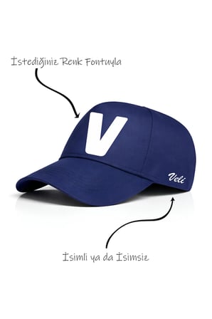 V Harfi Unisex Şapka