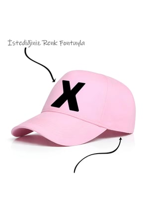 X Harfi Unisex Şapka