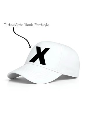 X Harfi Unisex Şapka
