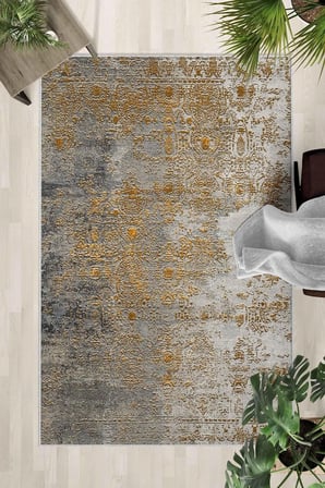 Kaymaz Taban Yıkanabilir Halı – Mutfak, Salon, Yatak Odası için Modern Dijital Baskı Halı (SLNHALI58