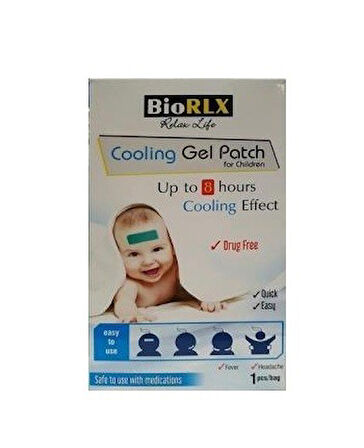 BİORLX ÇOCUKLAR İÇİN ATEŞ DÜŞÜRÜCÜ BANT