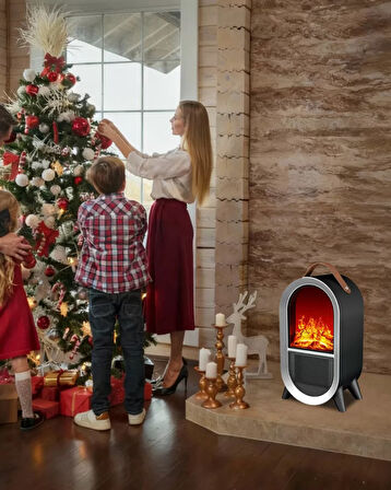 Dlc Flame Go Deko 1500W Elektrikli Şömine