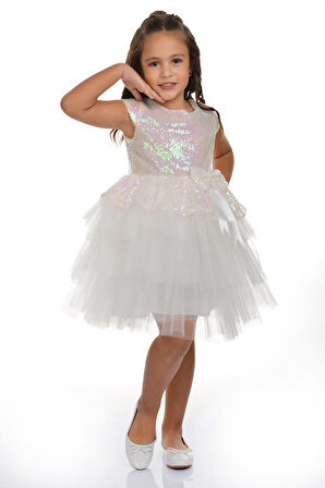 Pul Payet Tütü Parti Elbisesi