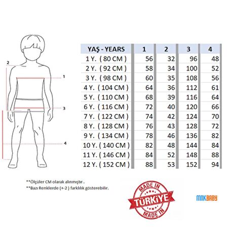 Uzun Pantolon Desenli Gömlek Erkek Çocuk Takımı