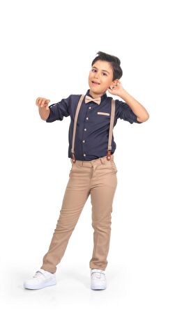 Oxford Gömlek Uzun Pantolon Erkek Çocuk Takımı