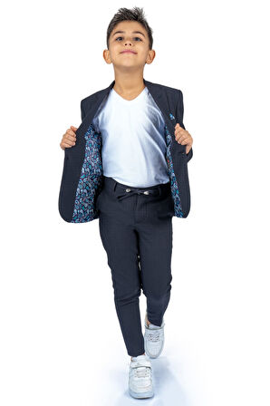 Spor Çocuk Ceket, Tişört , Jogger Pantolonlu Takım MNK5682