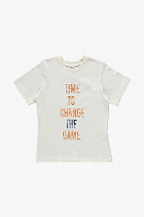 Gömlek ,Pantolon ,T-Shirt Daire Desen 3Parça Erkek Çocuk Takım TTR-01YVRLK