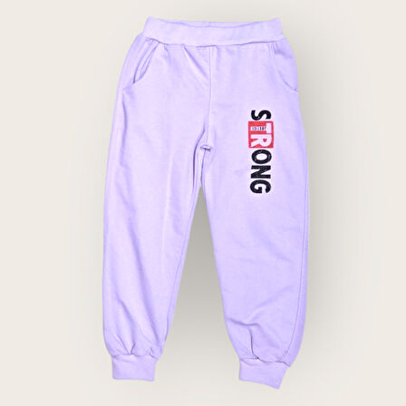 Strong Motif Kız Çocuk Eşofman MNK0625