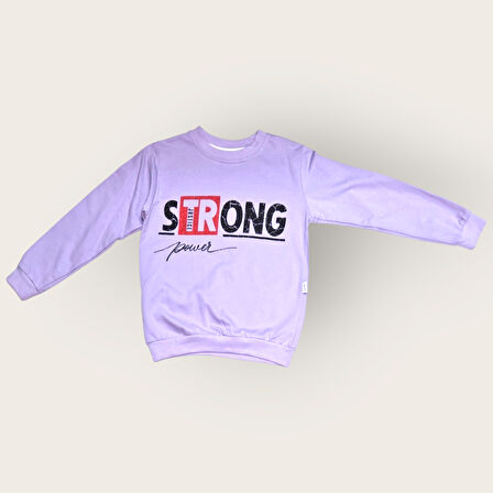 Strong Motif Kız Çocuk Eşofman MNK0625