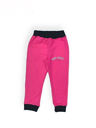 New York Baskılı Kız Çocuk Eşofman M00693