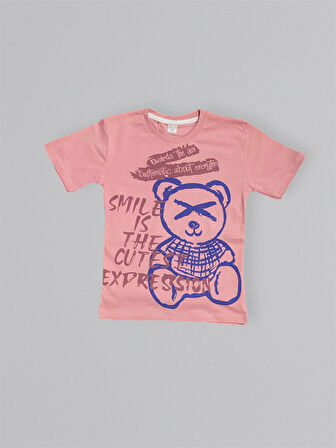 Baskılı Erkek Çocuk Tişört Şortlu Takım M00715