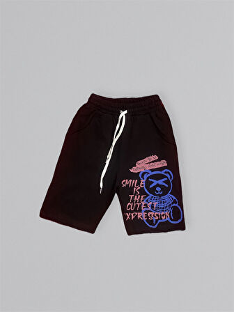 Baskılı Erkek Çocuk Tişört Şortlu Takım M00715