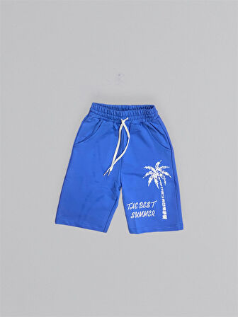 Baskılı Erkek Çocuk Tişört Şortlu Takım M00715