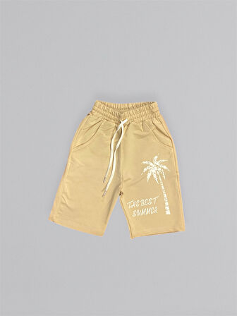 Baskılı Erkek Çocuk Tişört Şortlu Takım M00715