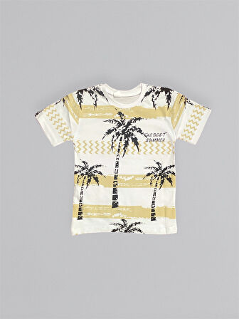 Baskılı Erkek Çocuk Tişört Şortlu Takım M00715