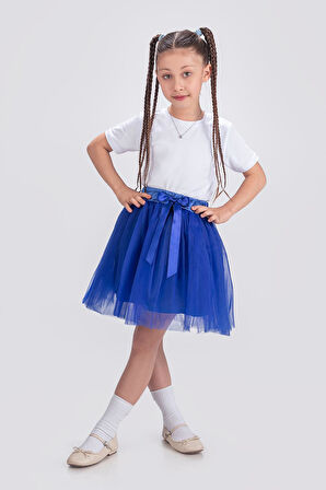 Gökkuşağı Tütülü Kız Çocuk Parti Etek M00727