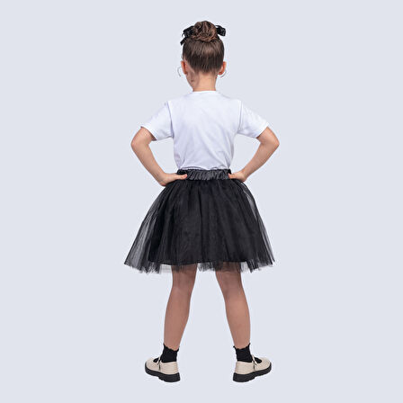 Gökkuşağı Tütülü Kız Çocuk Parti Etek M00727