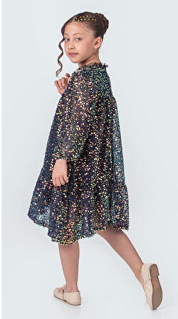 Likio Vintage Payet Kız Çocuk Abiye M00739