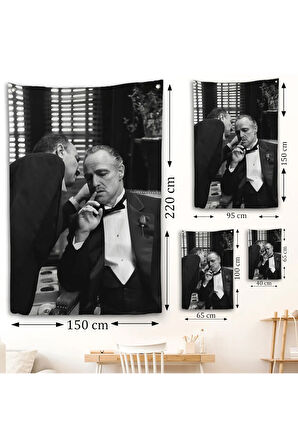 Godfather Mafya Film Duvar Örtüsü-7807