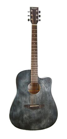 Akustik Gitar Segovıa Otantik Siyah SGA41SL