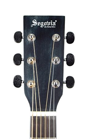 Akustik Gitar Segovıa Otantik Siyah SGA41SL