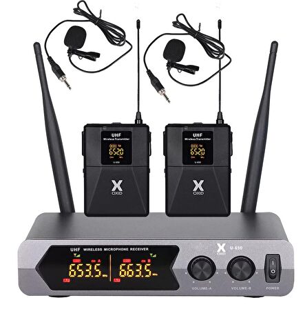 Oxıd Uhf U-650yy Telsiz Mikrofon