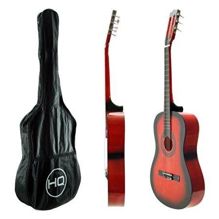 Klasik Gitar Sesenta Kırmızı SSC50RB Kılıf Hediyeli