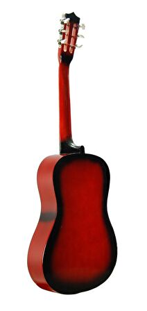 Klasik Gitar Sesenta Kırmızı SSC50RB Kılıf Hediyeli