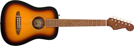 Fender Redondo Mini Sunburst Elektro Akustik Gitar