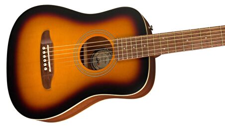 Fender Redondo Mini Sunburst Elektro Akustik Gitar