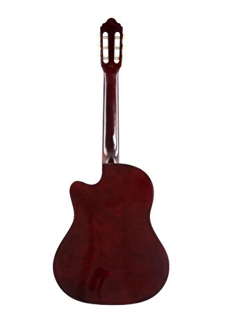 Valencıa Vc104tc Klasik Gitar 4/4 Naturel Cutaway Sap Çelikli