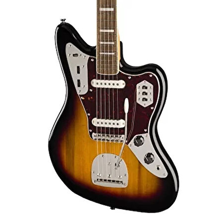 Squier Classic Vibe 70s Jaguar Laurel Klavye 3-color Sunburst Elektro Gitar