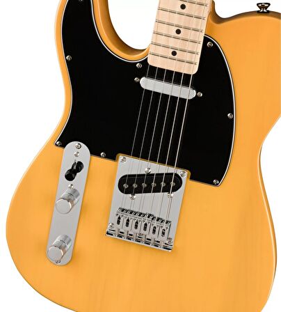 Squier Affinity Telecaster Akçaağaç Klavye Butterscotch Blonde Solak Elektro Gitar