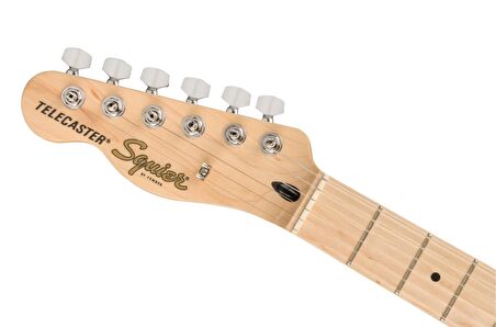 Squier Affinity Telecaster Akçaağaç Klavye Butterscotch Blonde Solak Elektro Gitar