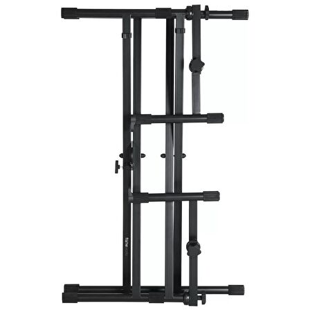 Gator Frameworks Gfw-key-5100x | Black 2 Tier X Style Keyboard Stand