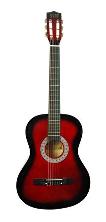 Klasik Gitar Öğrenci Kırmızı Sesenta SSC38RB